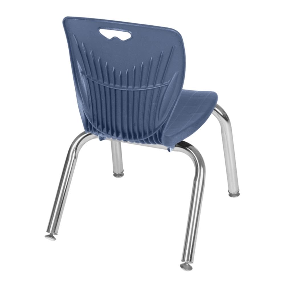 Square Mobile Table & 4 Stack Chairs M8303