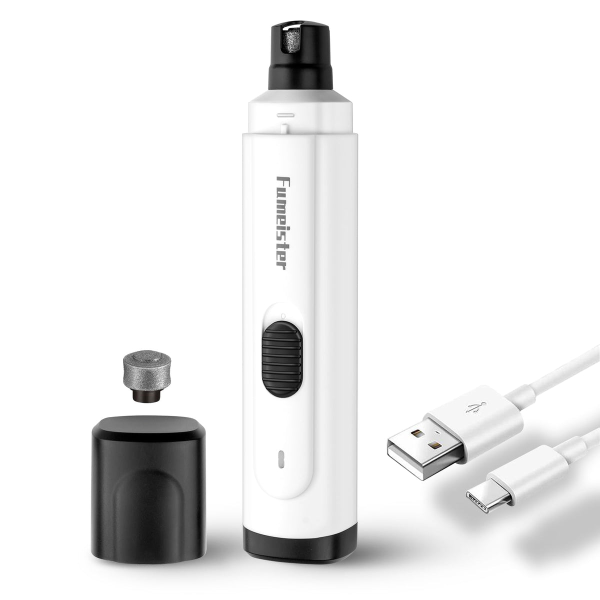 Quiet 2-Speed Type-C Rechargeable Dog Nail Grinder B867791