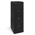 Black 4 Drawer Fire Rated File Cabinet T7061
