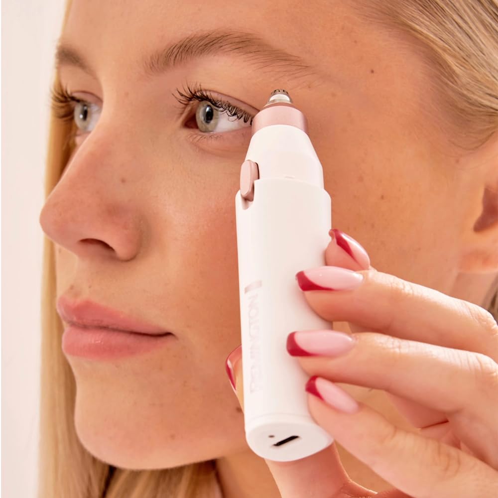 White 2-in-1 Waterproof Facial Hair Remover J4760