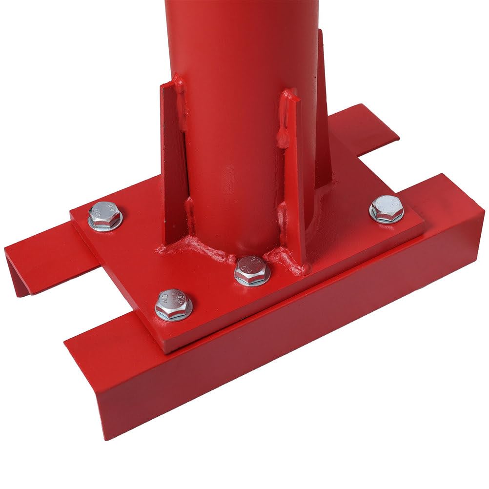 Pickup Truck Crane with Manual Winch, 1000 lb Capacity, Adjustable Boom, 360° Swivel Base, Heavy Duty Steel Z9795