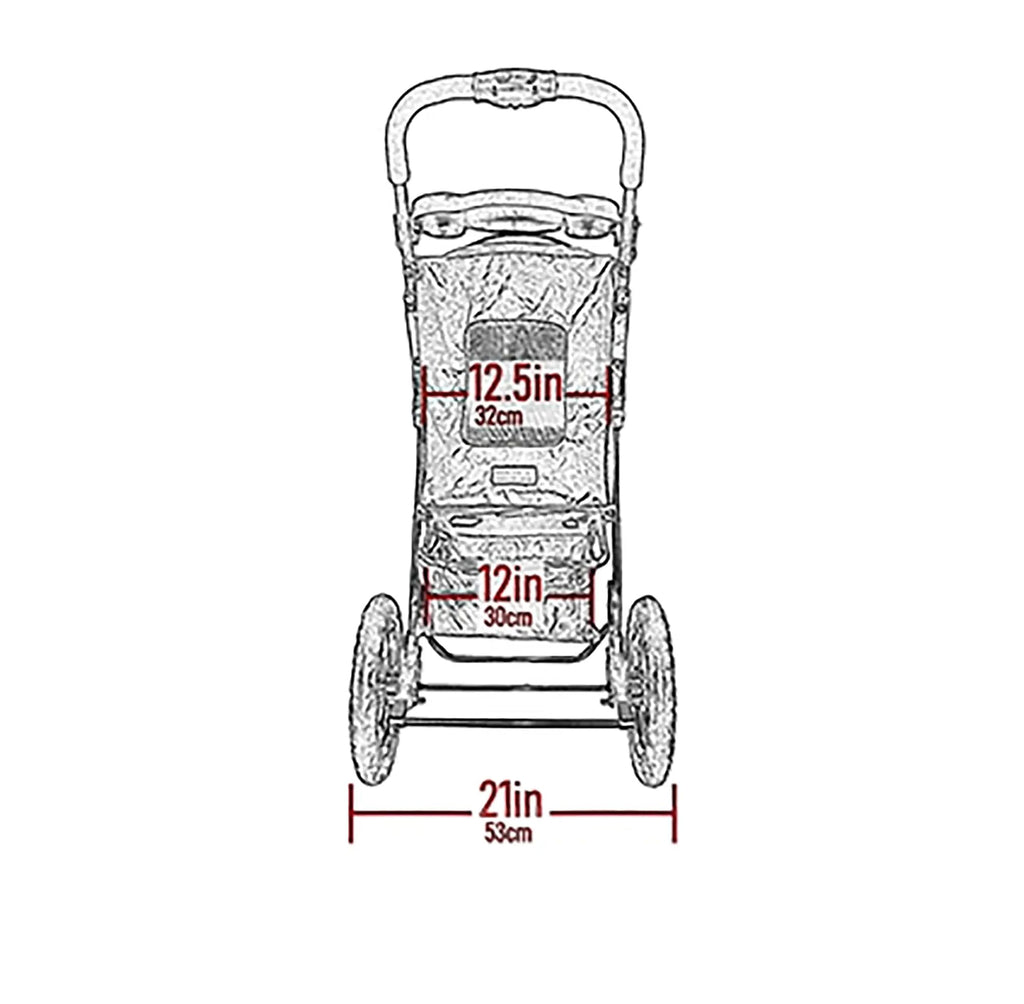 Navy Pet Stroller N3313