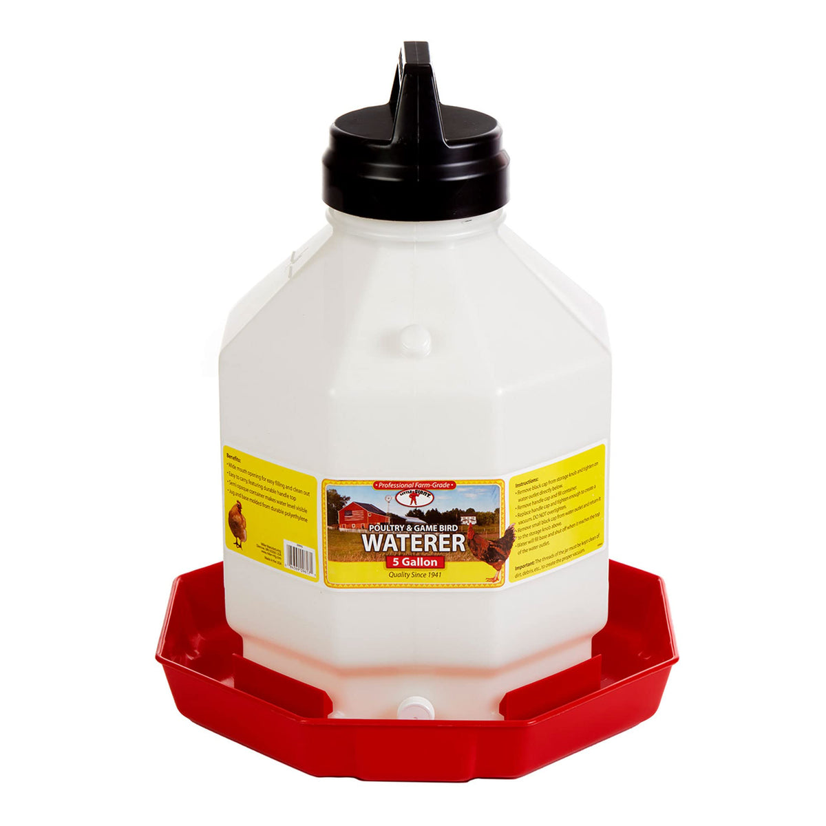 Plastic Poultry Waterer U33183