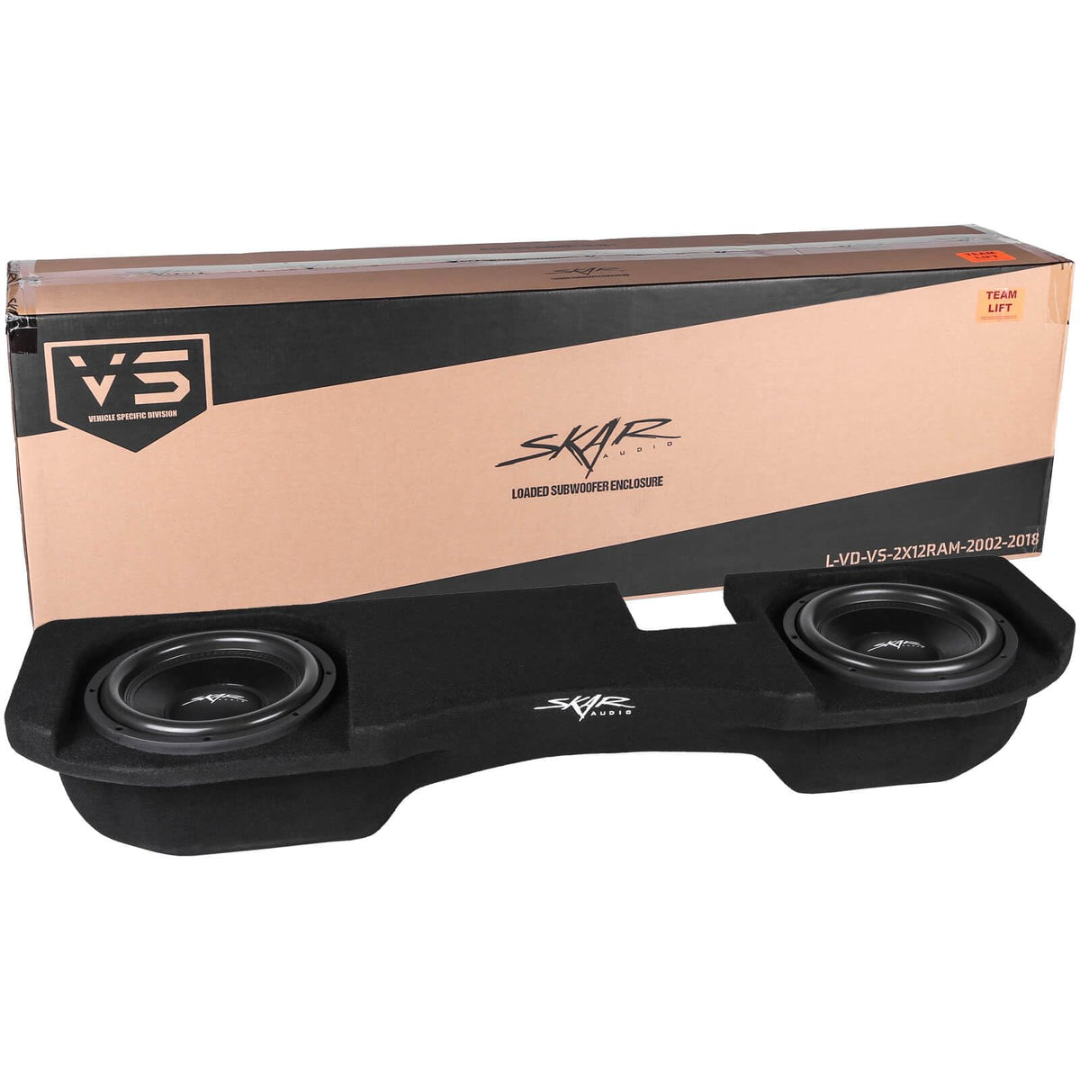 Dual 12" Loaded Sealed Subwoofer Enclosure C336670