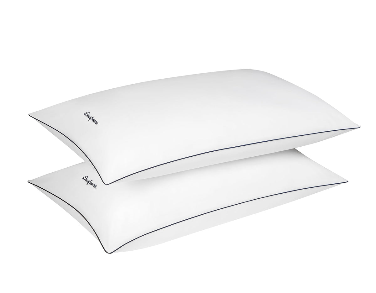 Set of 2 King Size Cotton Down Alternative Bed Pillows Z889