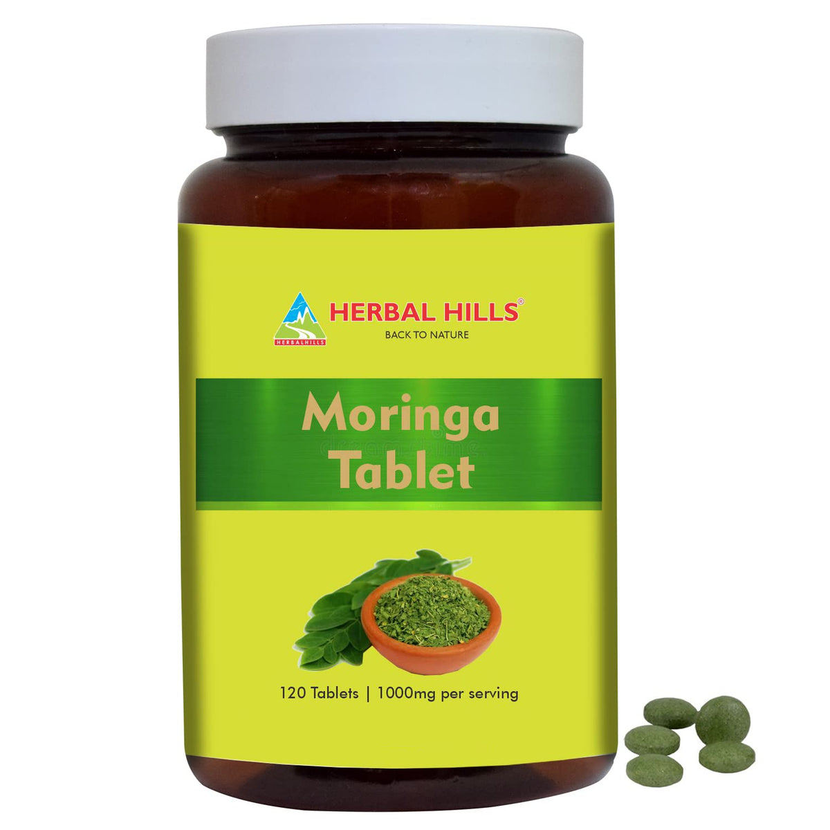 Moringa Tablets 120 Count 1000 mg F56744
