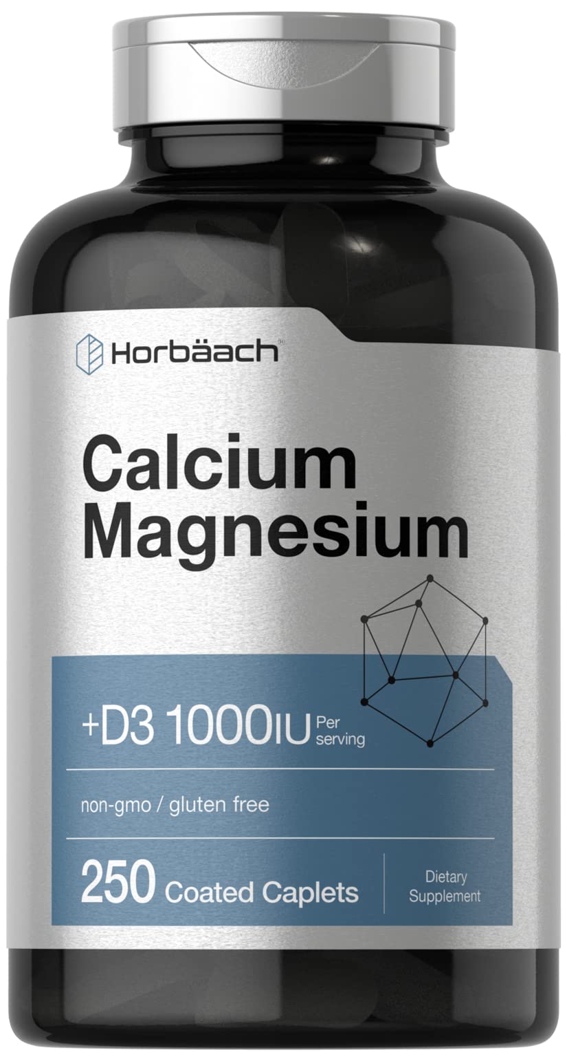 Calcium Magnesium with Vitamin D3 250 Caplets D8034