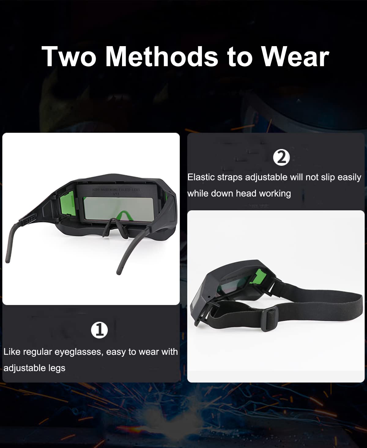 Welding Glasses Safety Goggles D4446