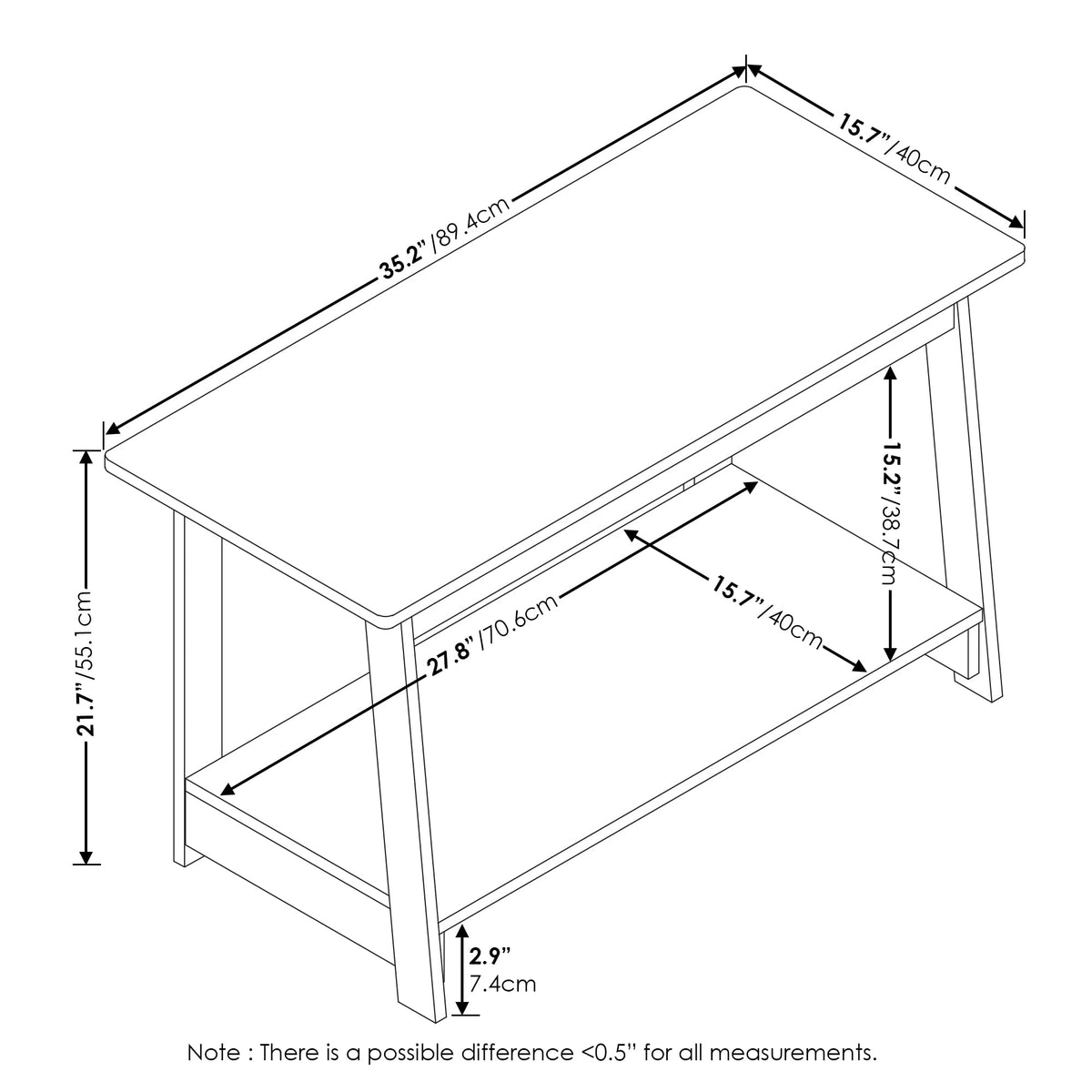 Espresso TV Stand W171263
