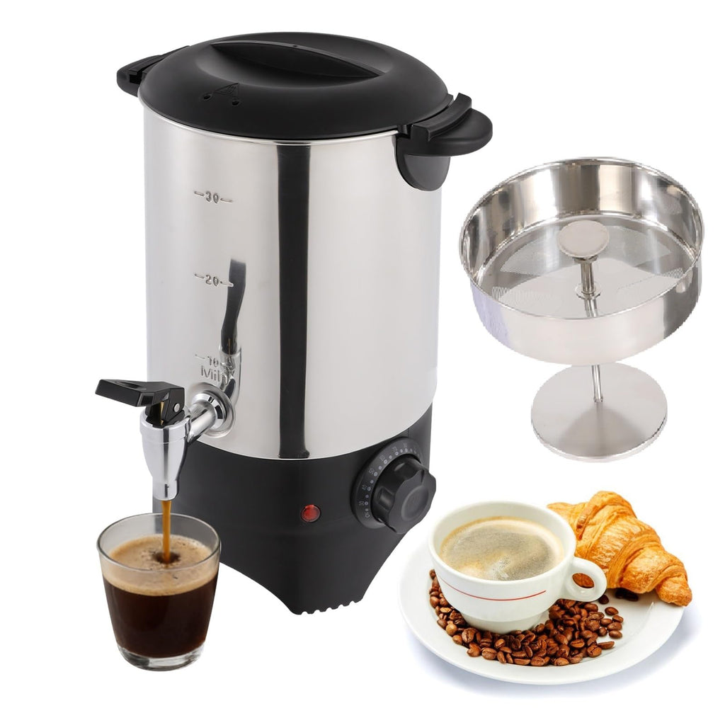 1.4 Gal Stainless Steel Coffee Urn R477