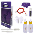 Trumpet Cleaning and Maintenance Kit with Valve Oil, Cork Grease, Cleaning Cloth, Mouthpiece, Cleaning Brush, Gloves J5153