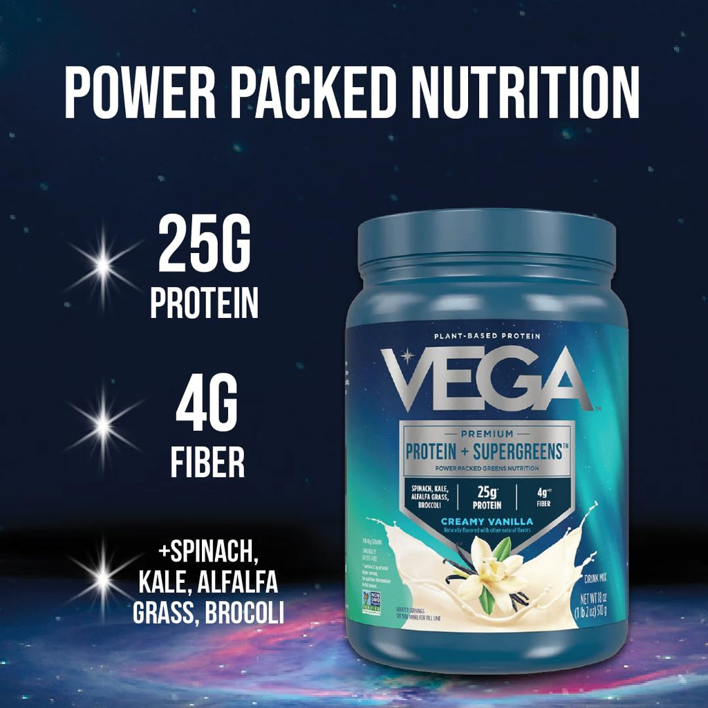 Creamy Vanilla Plant Based Protein Powder M893593