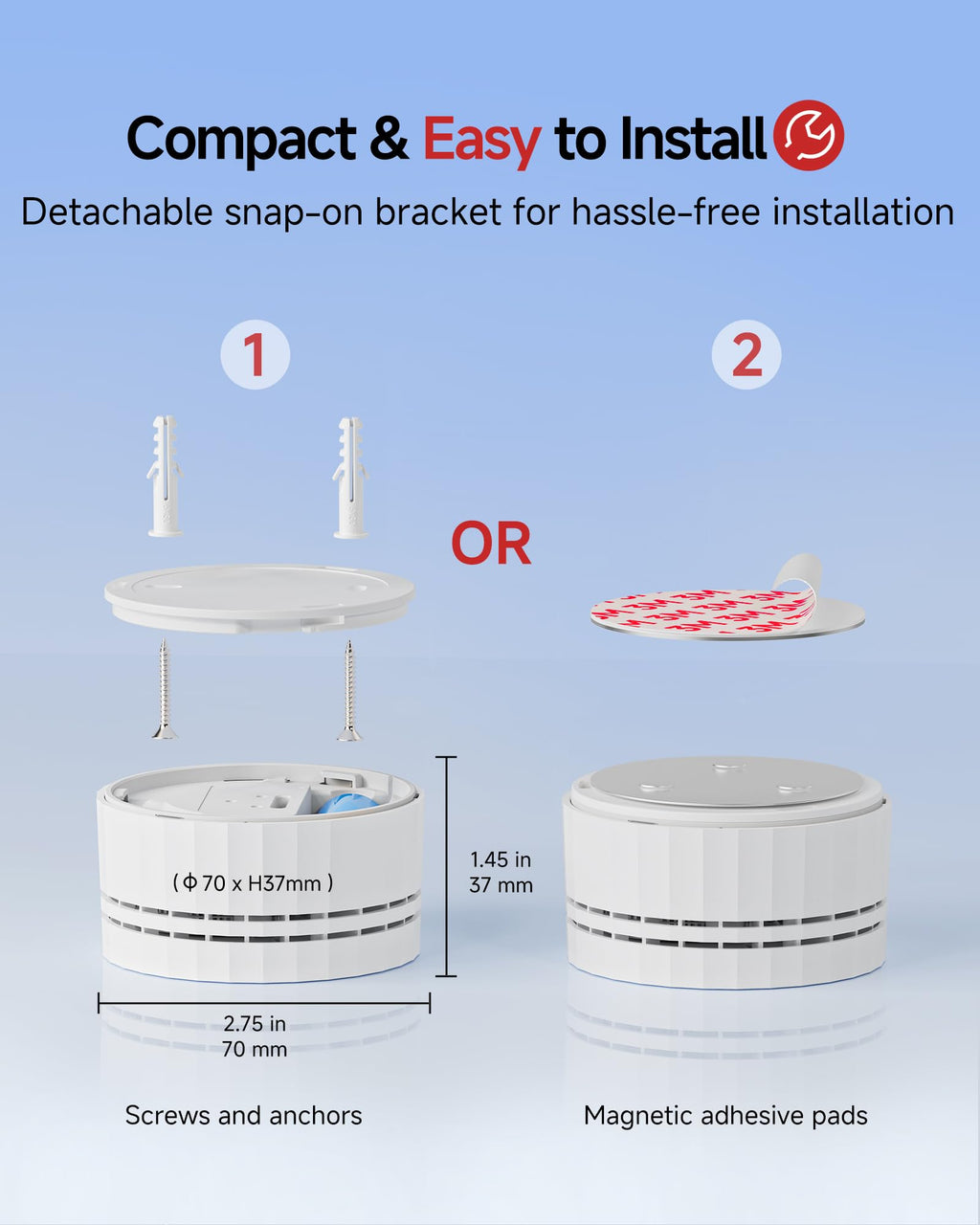 Carbon Monoxide Detectors 3 Pack Q51361