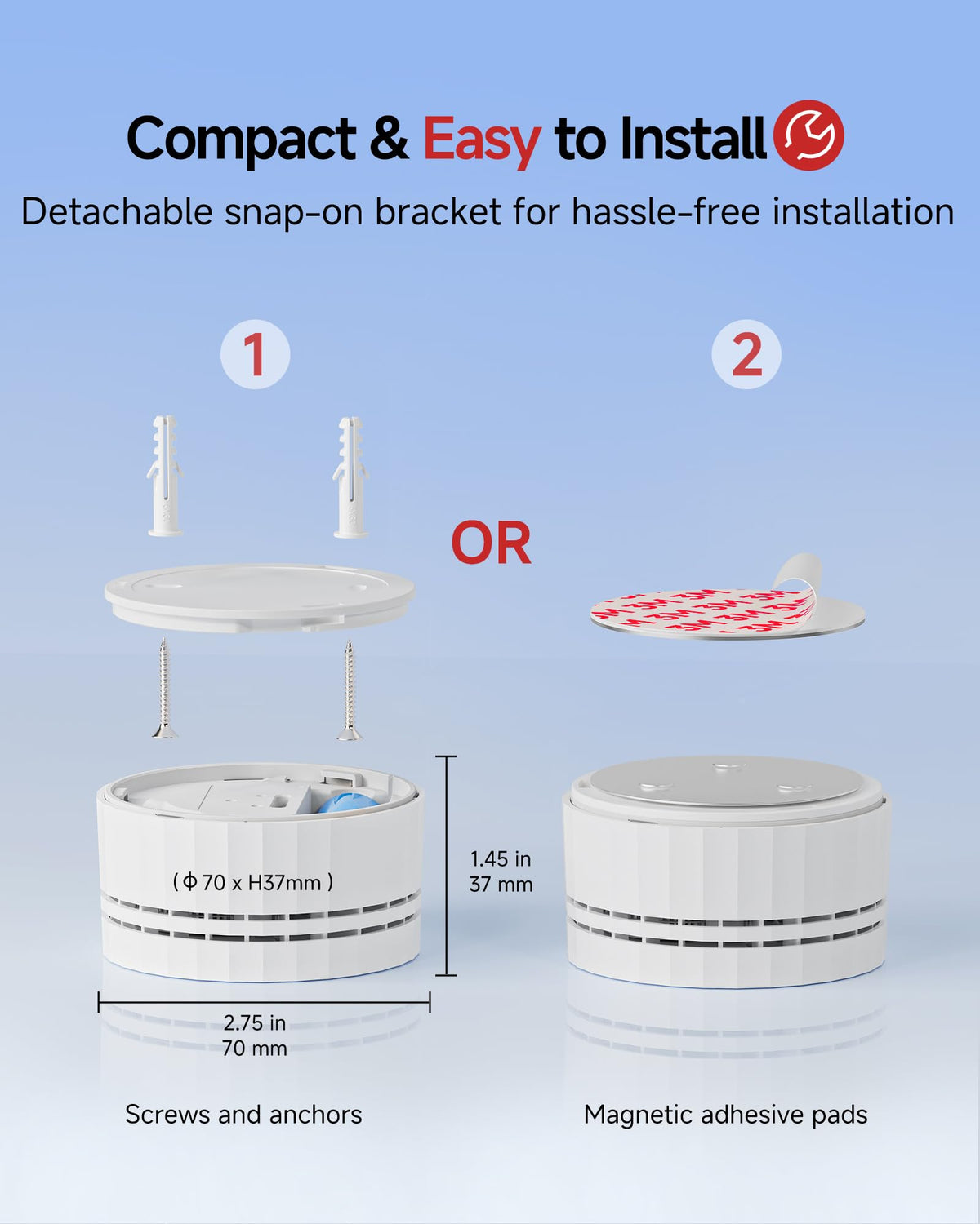 Carbon Monoxide Detectors 3 Pack Q51361