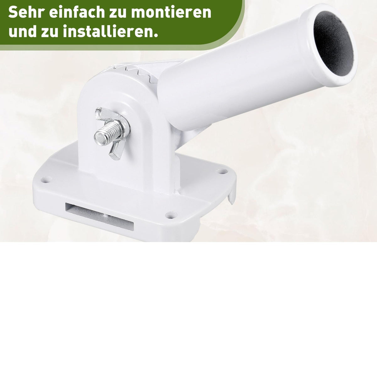 Heavy Duty Flag Pole Holder Bracket H25007