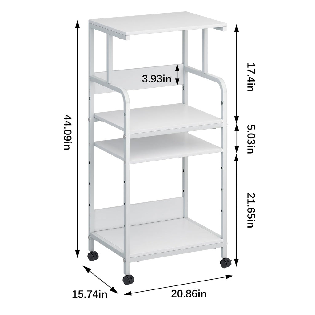 4-Tier Printer Stand with Storage Shelf V51181