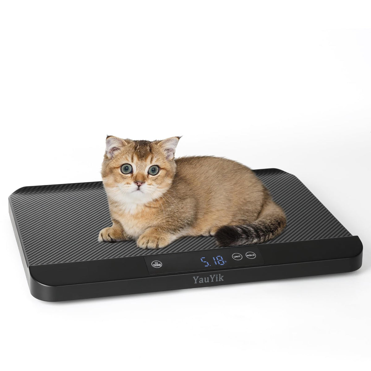 Digital Pet Scale with Non-Slip Mat, Up to 88lb, Black H526