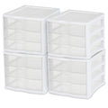 Wide 3-Drawer Storage Unit 4-Pack O436622