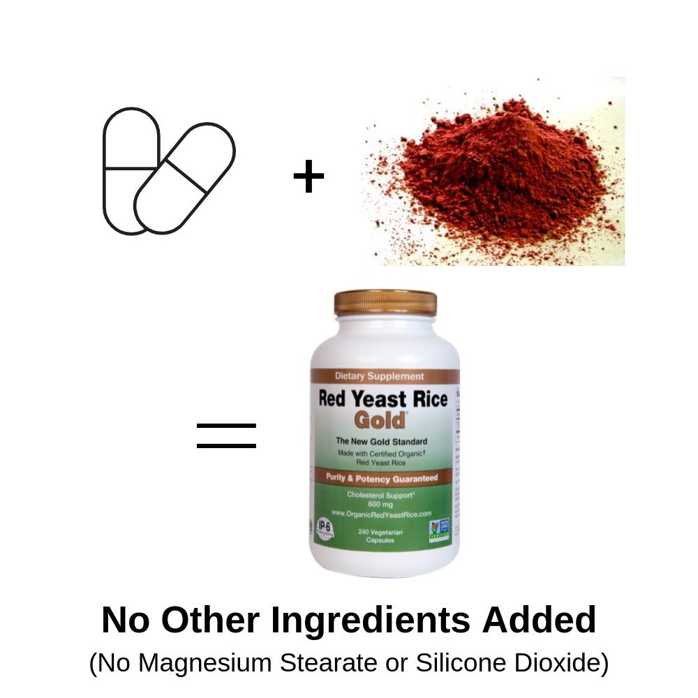 Red Yeast Rice 1200 mg 240 Capsules B68307