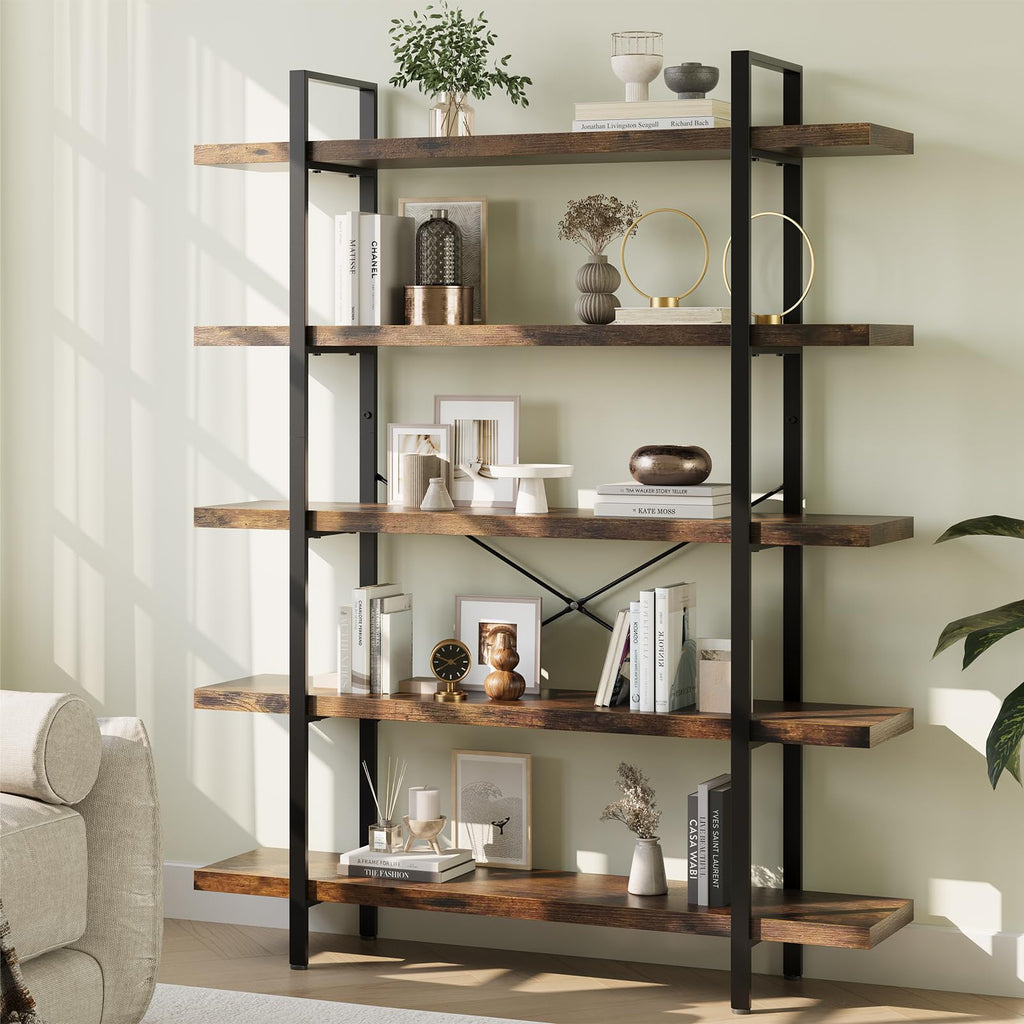 Heavy Duty 5 Tier Industrial Bookcase V480654