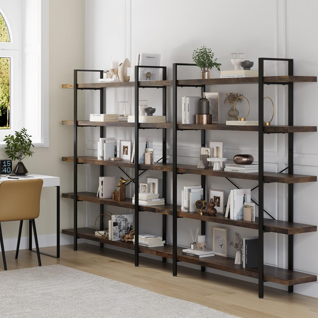 Heavy Duty 5 Tier Industrial Bookcase V480654