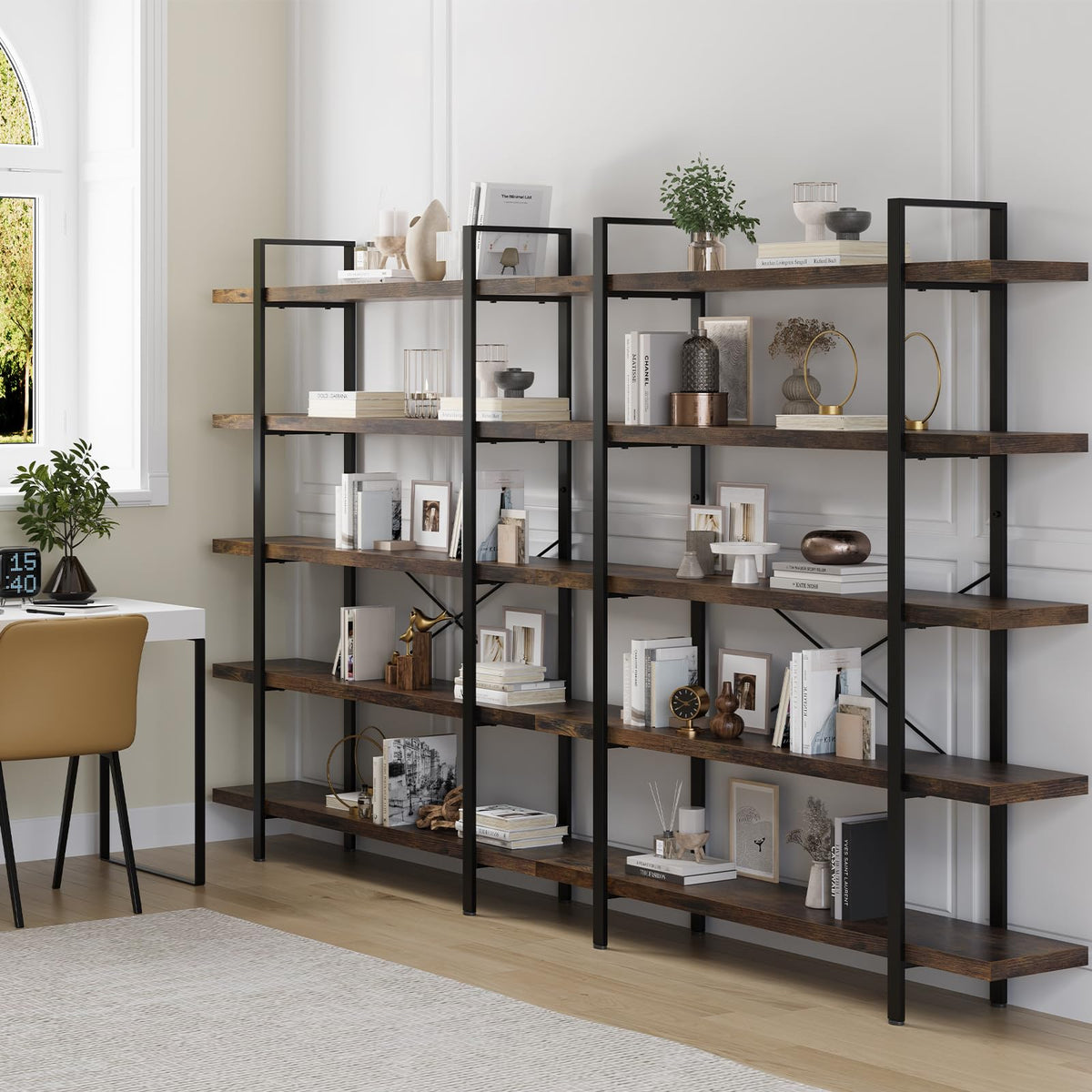 Heavy Duty 5 Tier Industrial Bookcase V480654
