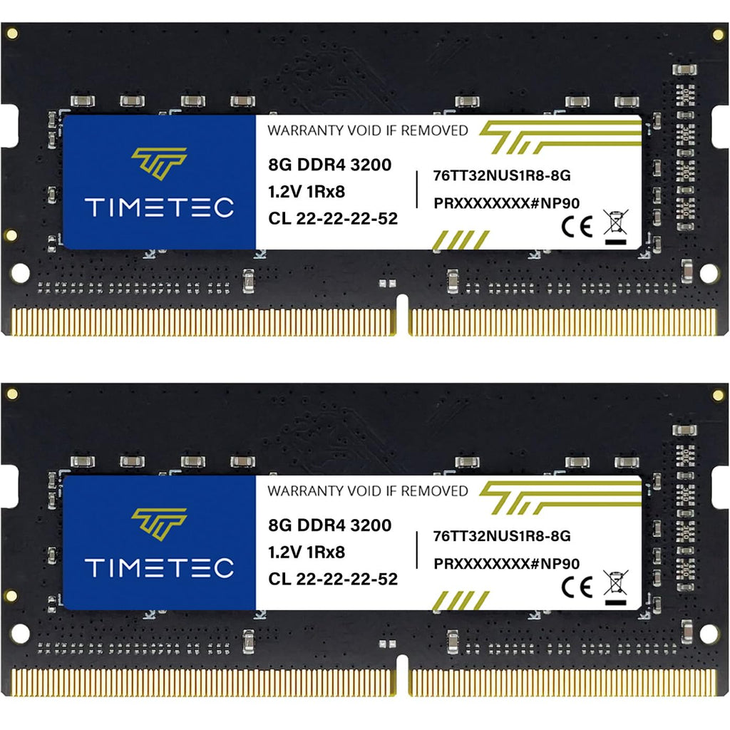 16GB Kit DDR4 3200MHz SODIMM Laptop RAM Y257201