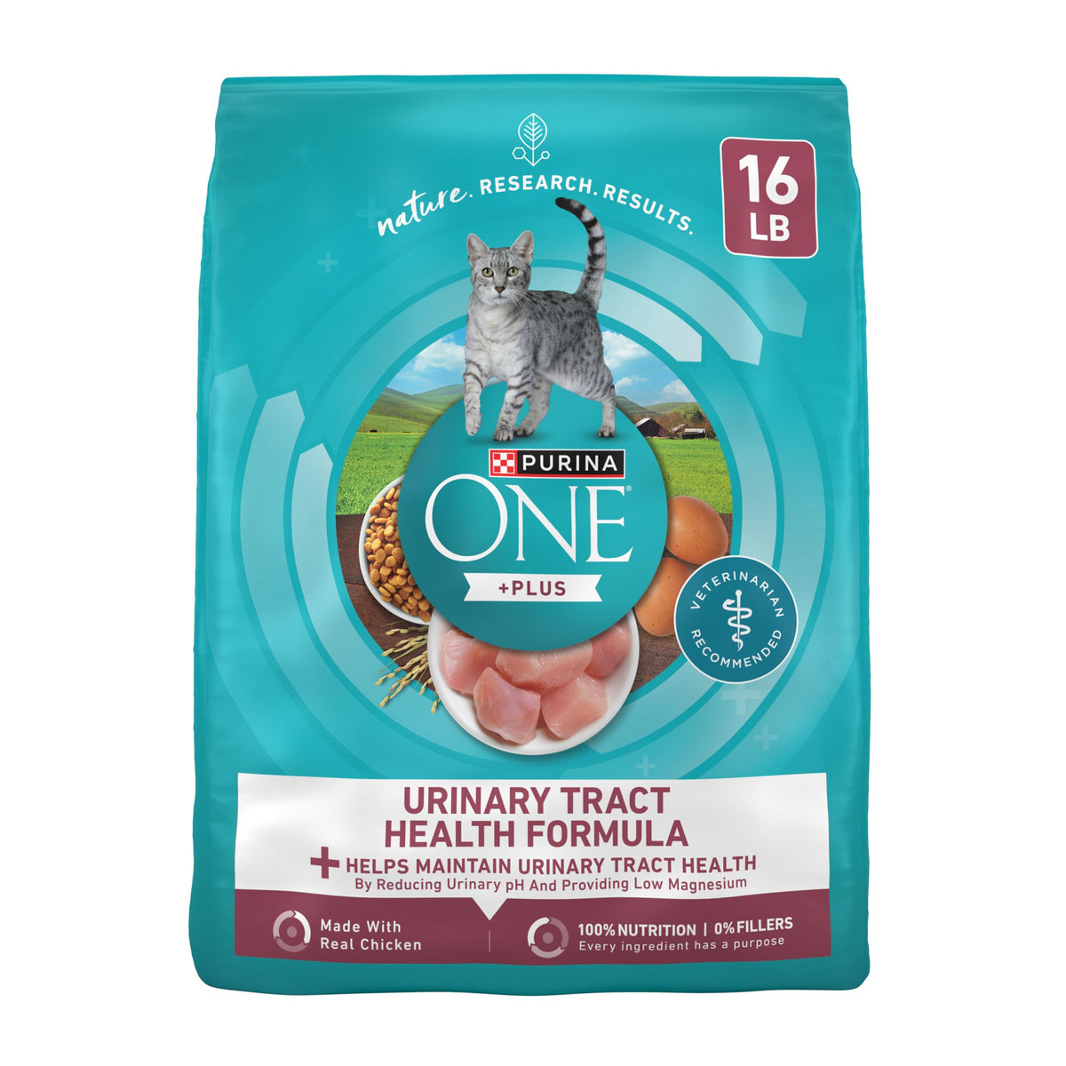 High Protein Urinary Tract Health Dry Cat Food 16 lb Bag L23466