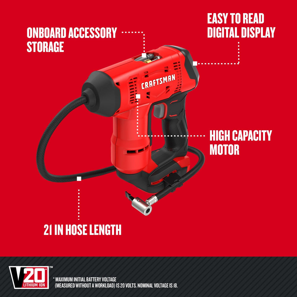 Cordless Portable Air Compressor 150 PSI W4444