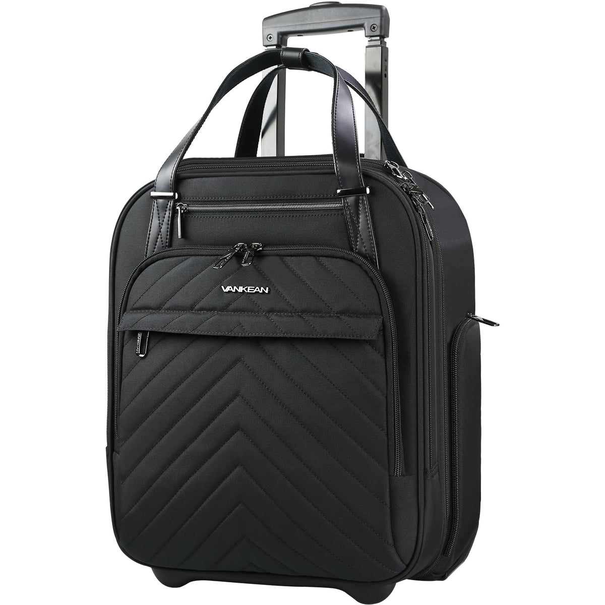 16" Underseat Rolling Lightweight Suitcase K553