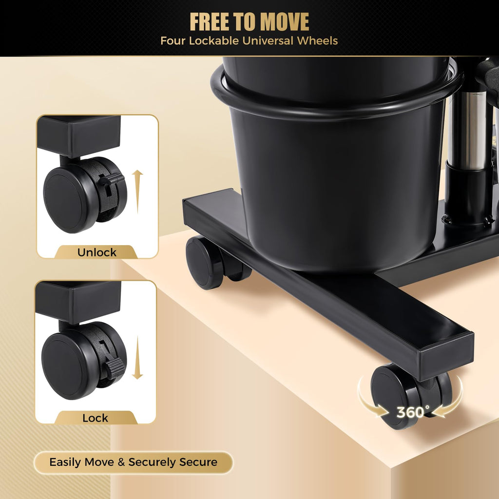 Portable Height and Angle Adjustable Shampoo Basin with Electric Pump T123