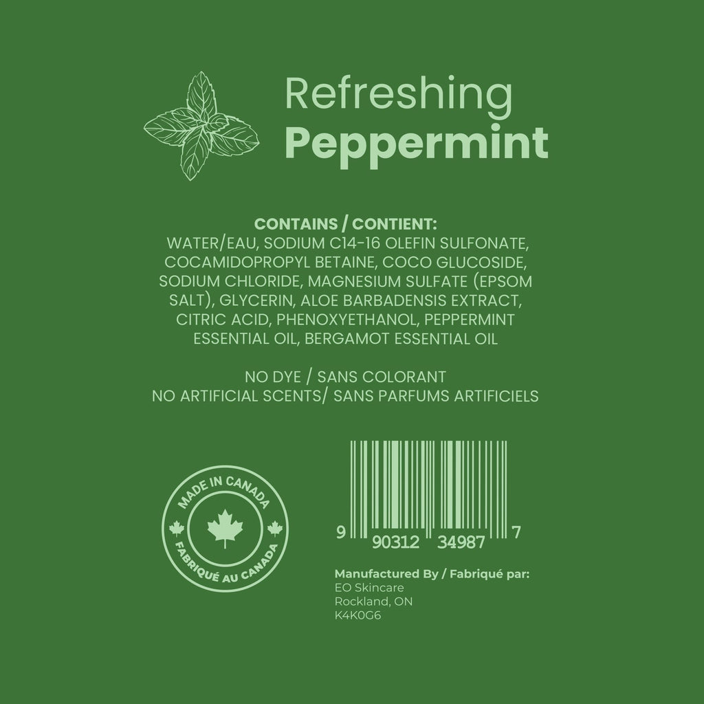 Scented Foaming Bubble Bath with Essential Oils and Epsom Salt, 33.8 fl oz U893853