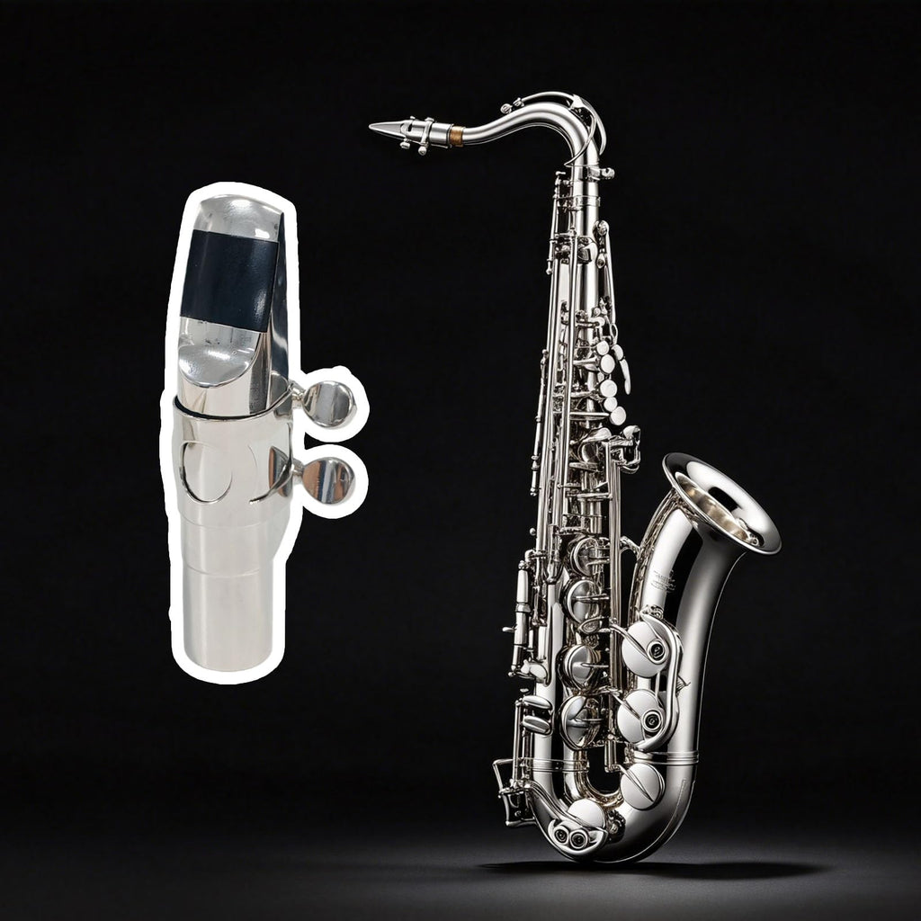 Silver Plated Alto Saxophone Mouthpiece N977