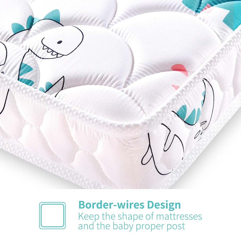 5" Firm Hypoallergenic Crib and Toddler Mattress E59244