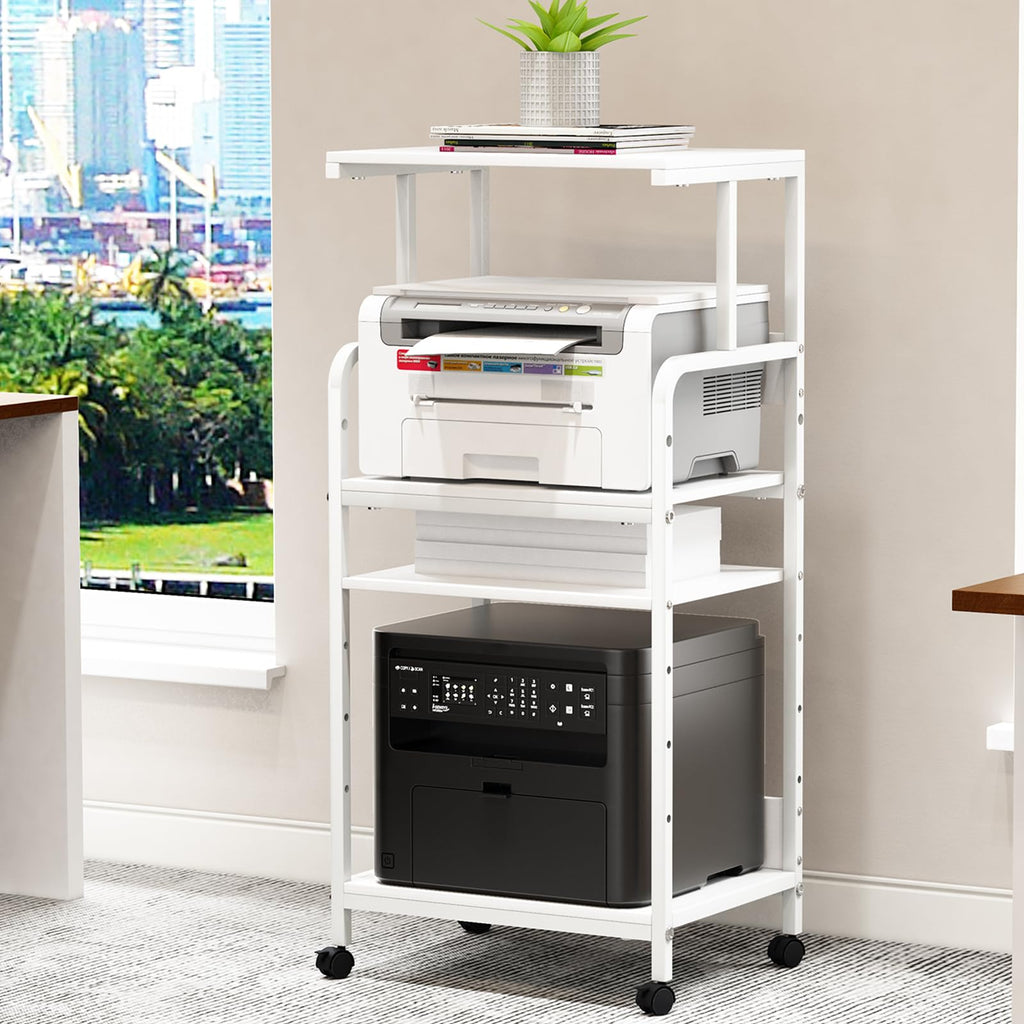 4-Tier Printer Stand with Storage Shelf V51181