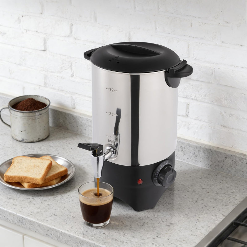 1.4 Gal Stainless Steel Coffee Urn R477