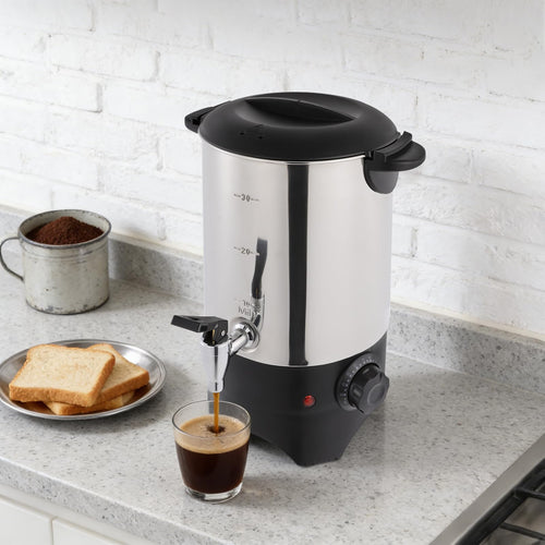 1.4 Gal Stainless Steel Coffee Urn R477