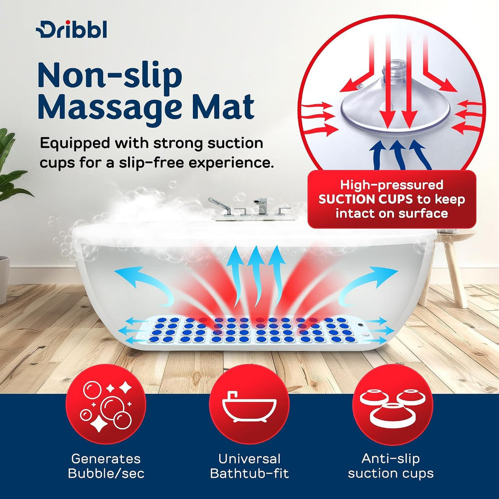 Electric Bubble Massage Bathtub Mat L22433