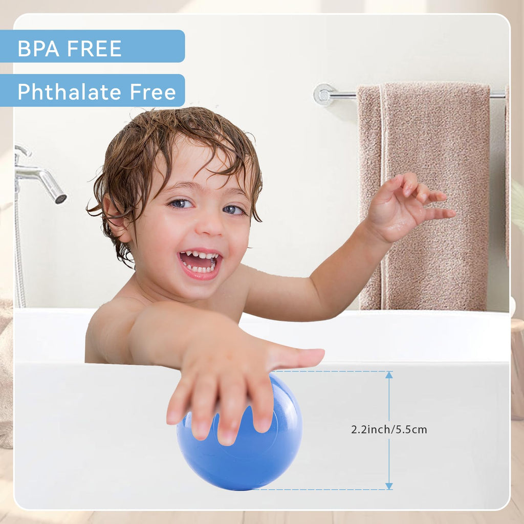 BPA Phthalate Free 2.15" Soft Plastic Play Balls V641234
