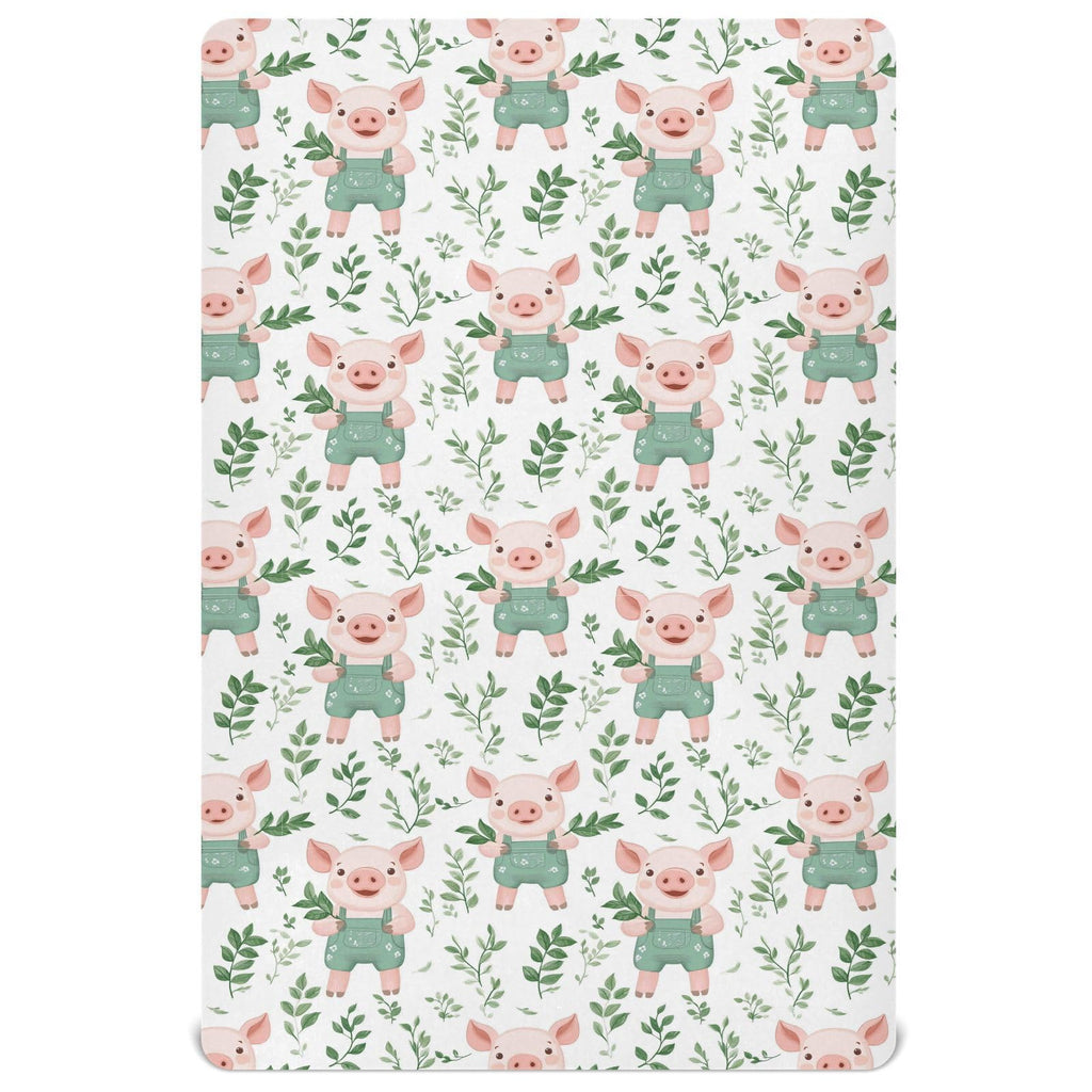 Soft Breathable Microfiber Crib Sheet Y910