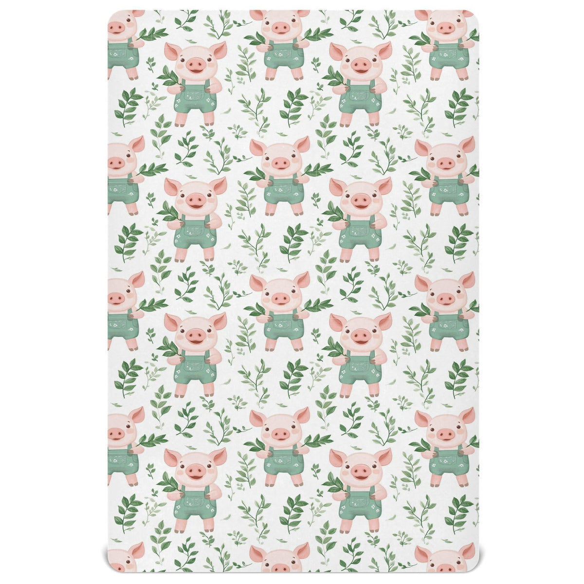 Soft Breathable Microfiber Crib Sheet Y910