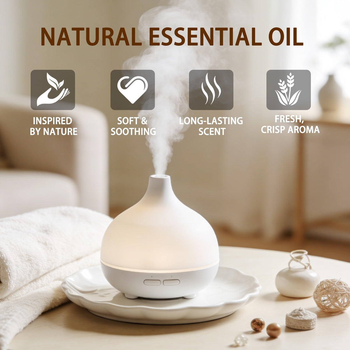 Lavender and Tea Tree Essential Oil 4 Fl Oz M8065