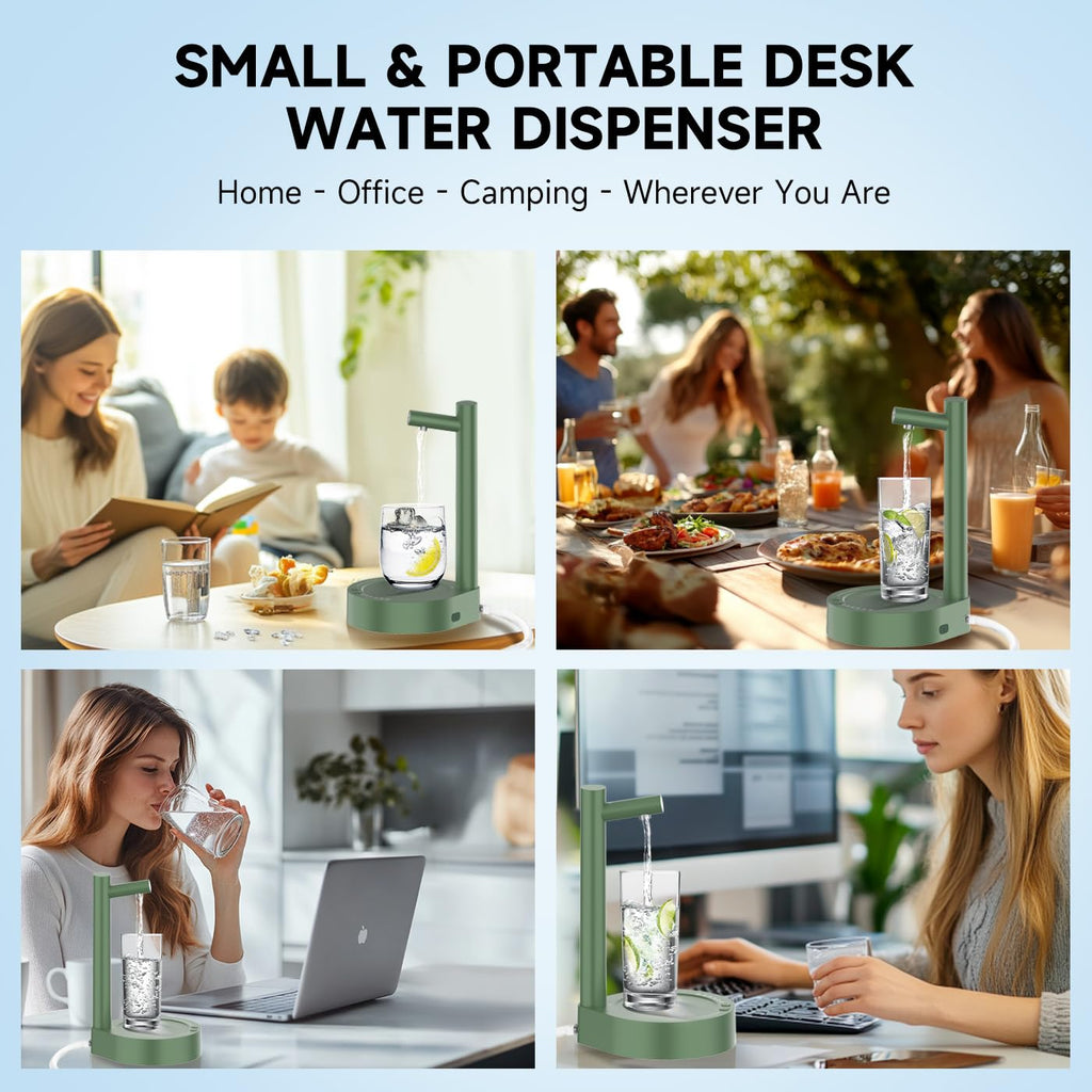Desktop 5 Gallon Water Dispenser with USB-C Charging U573