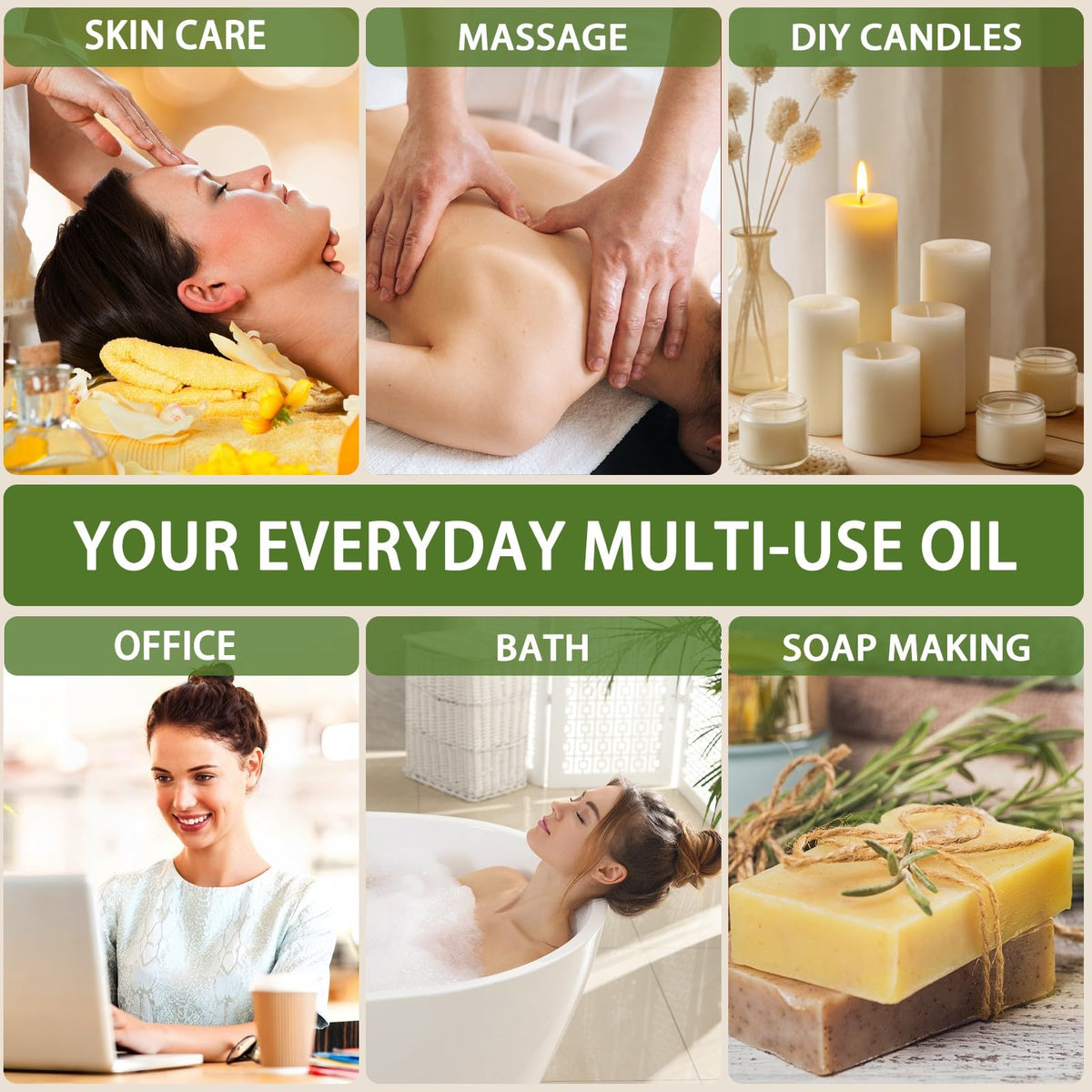 Lavender and Tea Tree Essential Oil 4 Fl Oz M8065