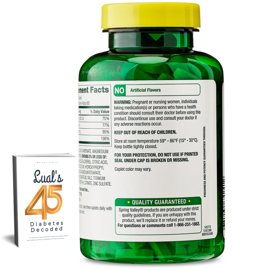 Calcium, Magnesium, Zinc & Vitamin D3 Q49219