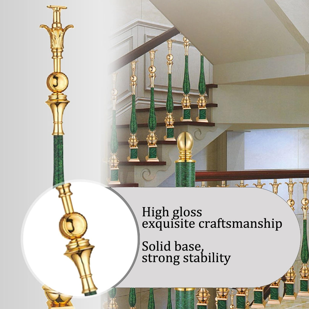 Black 6 Pack Aluminum Alloy Baluster Spindles V251
