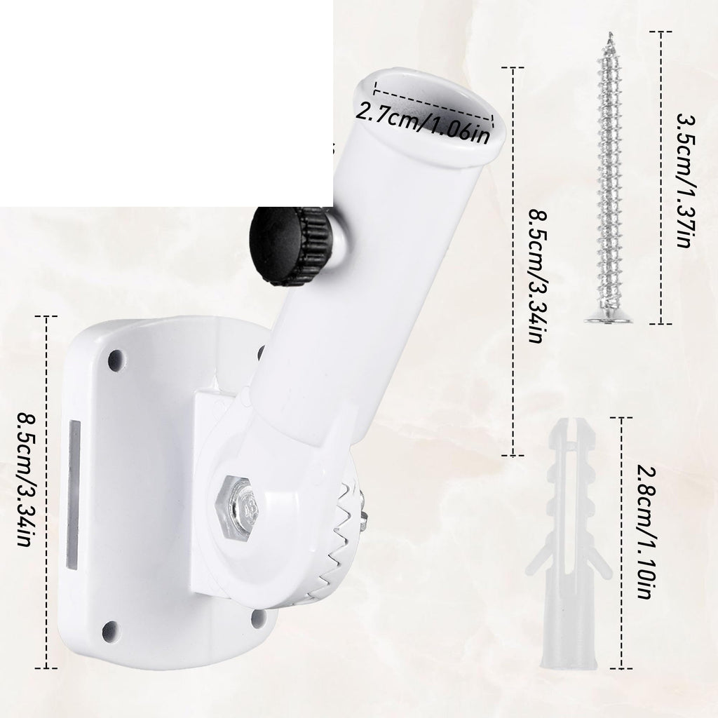 Heavy Duty Flag Pole Holder Bracket H25007