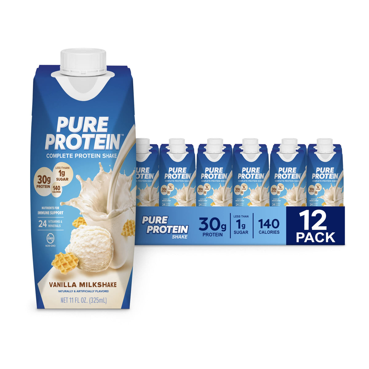 Vanilla Protein Shake, 30g Complete Protein J550