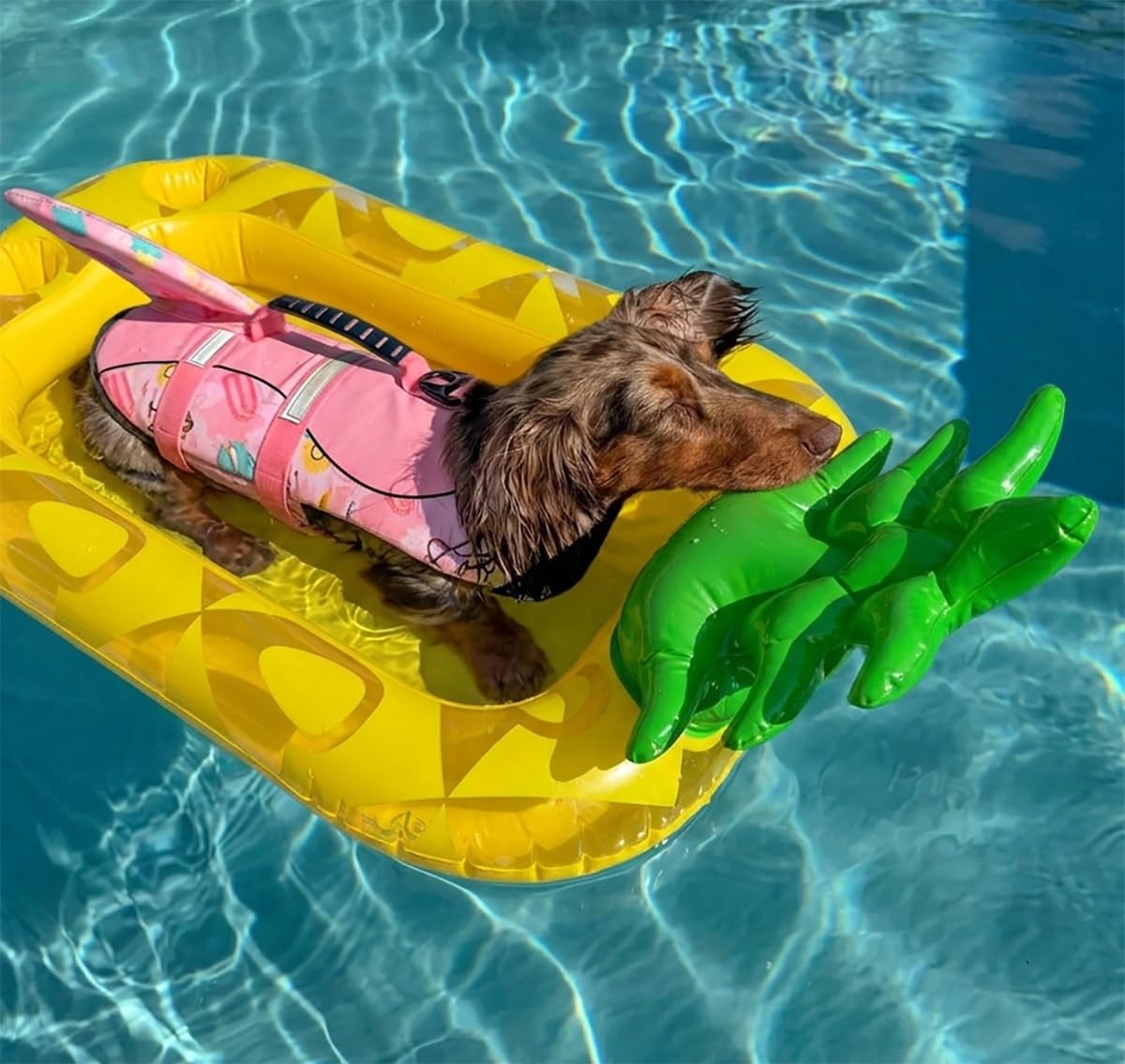 Inflatable Pineapple Drink Holder V872810