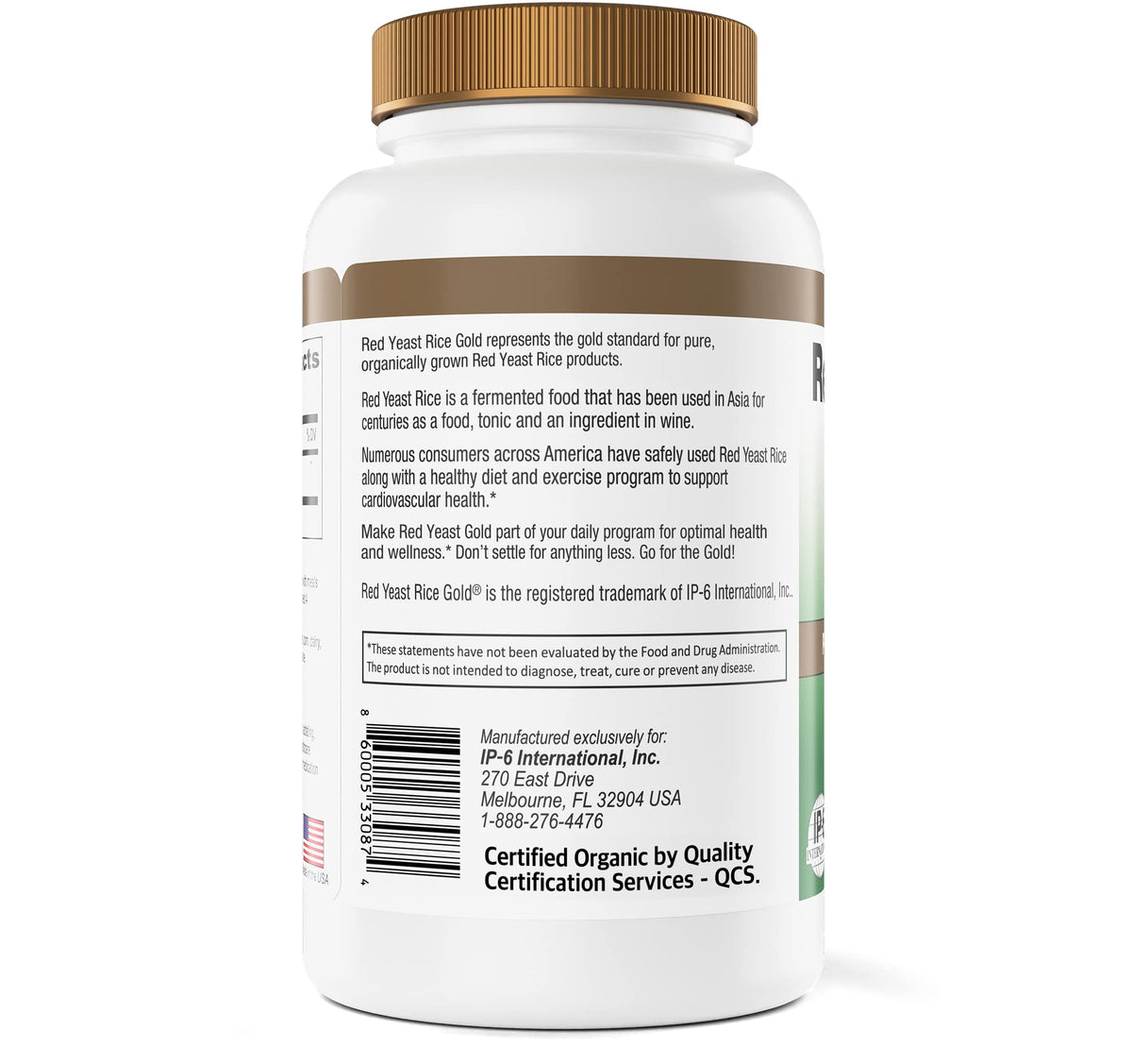 Red Yeast Rice 1200 mg 240 Capsules B68307